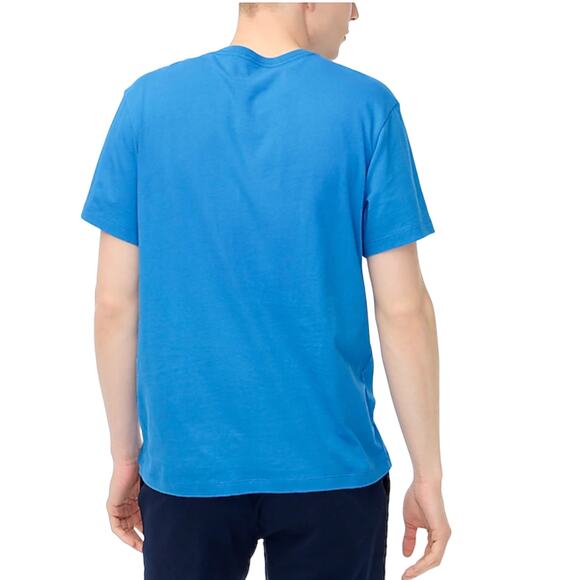NWT J. Crew Men's Sail Blue Washed Jersey Tee - Picture 10 of 11